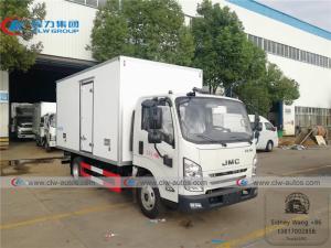 China JMC 4x2 LHD 5T Small Refrigerator Freezer Truck on sale