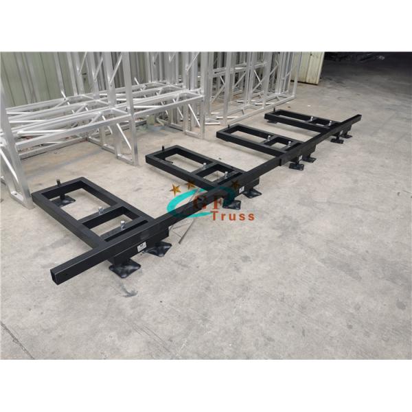 ground support trussing system LED wall screen ground support hanging led screen cabinet