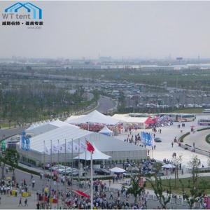 Buy cheap Large Outdoor Exhibition Tents , Fire Retardant Permanent Event Tent 20x30 from wholesalers