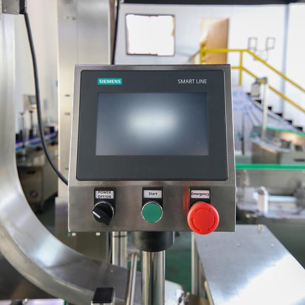 Flat Bottle Double Sides Labeling Machine with 350 KG Load Capacity by YIMU YM220