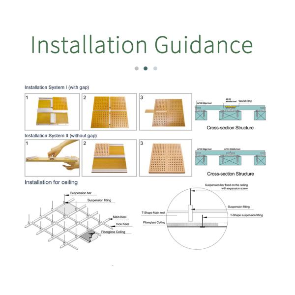 Customized High Density Micro Perforated Wood Panels For Wall Decoration
