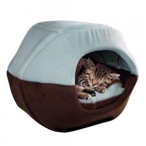 Quality Winter Dog Bed House Foldable Soft  Animal Puppy Cave / Sleeping Mat Pad for sale