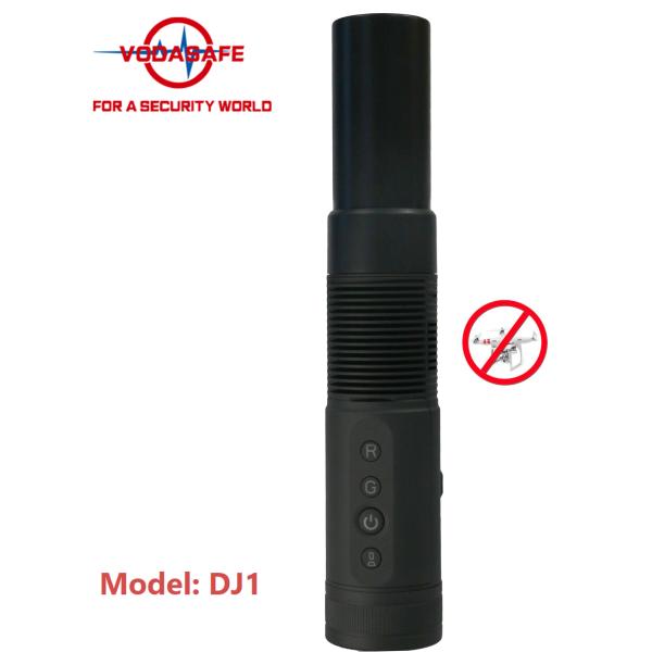 Portable Flashlight Anti Drone Jammer 800m Radius For Jamming RC2.4G 5.8G GPSL1