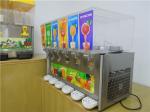 Six Flavor Commercial Fruit Juice Dispenser Machine CE / ISO Safety Certificatio