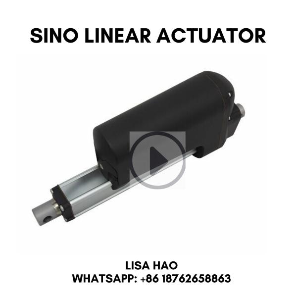 High force Linear Actuators With Manual crank 12v/24v dc, 50mm stroke ball screw linear actuators manufacturer