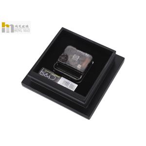 Counter Top Square Mirror Clock , Personalized Glass Clock Any Color Available