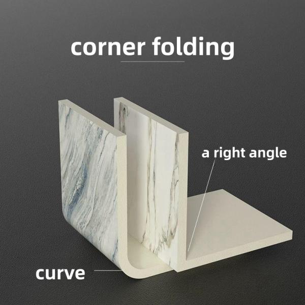 100% Waterproof Marble Fiber Wall Panel with Damask Pattern and Eco-friendly Advantage