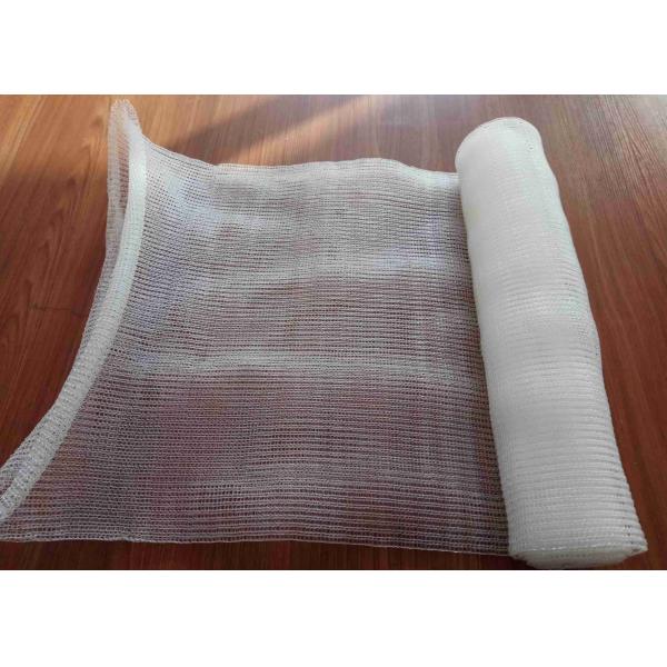 PTFE Knitted Wire Mesh Rolls Single Or Double 0.3mm Diameter White Color