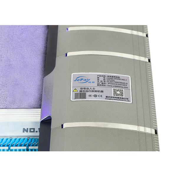 Long Service Life Clean Room Shoe Cleaning Machine With Auto Start Sensor