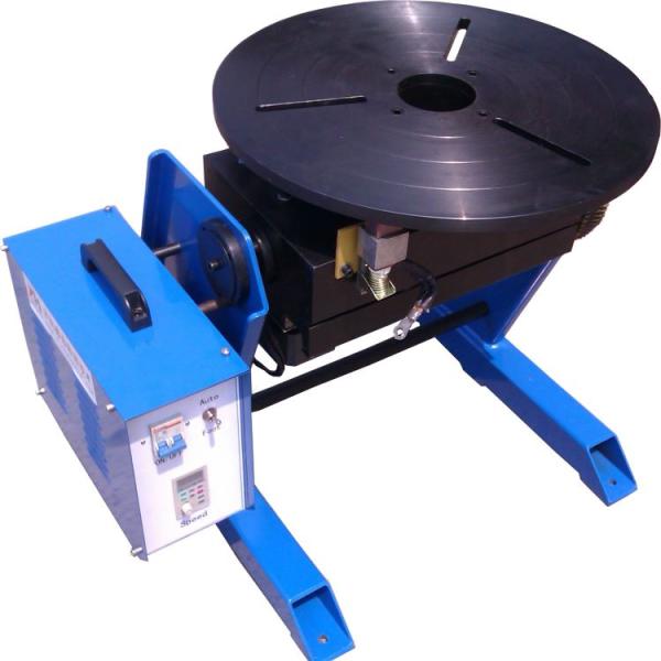 High Precision Welding Robot Positioner Turntable Locator Machine Size 500mm