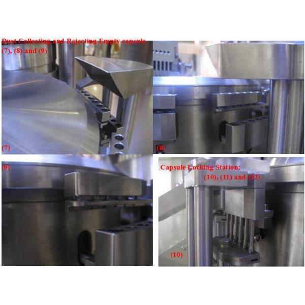 NJP 800C Capsule Filler Machine With Breakdown Diagnosing Diaplay