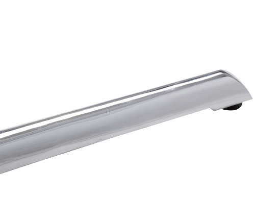 Chrome Cross Table Base Modern Style Bar Table Legs Steady 27.75"/40.75" Height