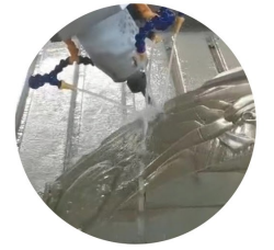 Swinging Head 3D Stone Carving Machine 4 Axis