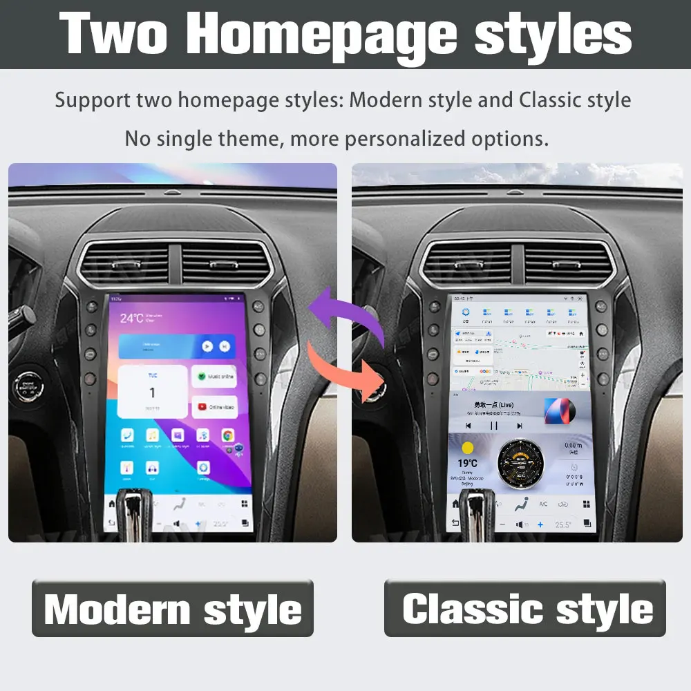 Viknav 13.6 inch Car Radiio Android 2016 Ford Explorer Radio Multimidia Radio GPS Navigator