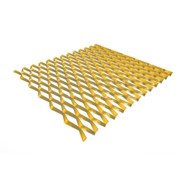 4mm Expanded Metal Mesh With 10mm Pore For Decoration