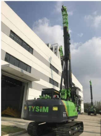 Truck Mounted Hydraulic Piling Rig Auger Drill Transport Height 3645 Mm