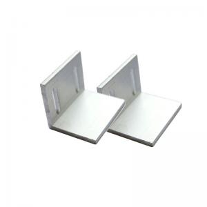 Quality Curtain Wall Metal Corner Brackets Ceiling Mounting 90 Degree Angle Metal Bracket for sale