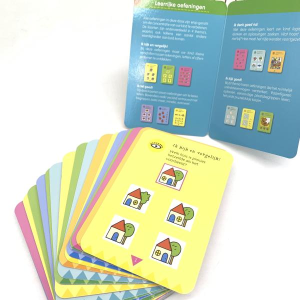 Recyclable Matt Lamination Pantone Learning Flash Cards