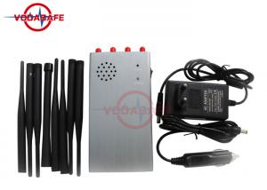 Quality Classroom Mini Portable Cellphone Jammer , Cellular Signal Jammer Aluminum Heat Sink for sale
