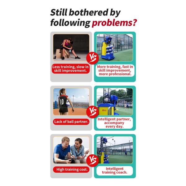 Siboasi S6638U Volleyball Shooting Machine Multi Function