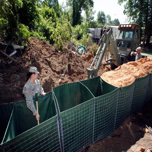 Military Gabion Basket Hesco Mil1 Flood Control Defensive Barrier 4mm