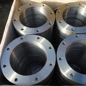 Quality ANSI 150 Forged Stainless Steel Flange Backing Ring Electro Galvanizing Coating for sale
