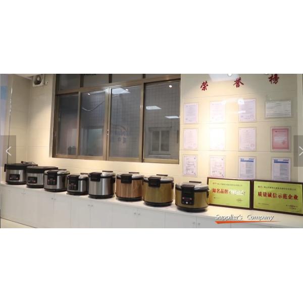 Temperature Adjustable 78 Celsius 19L Rice Warmer For Restaurant