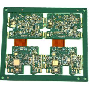 Quality OEM Rigid Flex PCB Board 4mil-12mil Copper Clad Assembly for sale