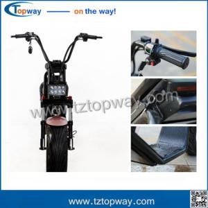 China two wheels Citycoco 1000W 60V adult electric scooter battery box removable on sale