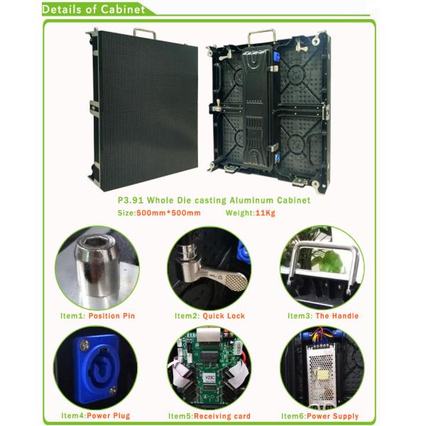 Rental Indoor LED Displays Screen / Programmable LED Sign Waterproof , OEM Service