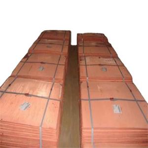 China 4x8 Copper Cathode Sheet 99.99% Purity Electrolytic Copper Plating on sale