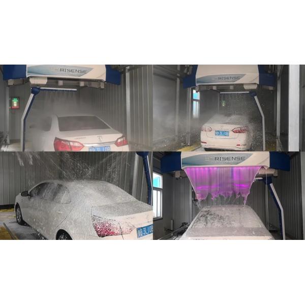 Hot Dipped Galvanized Steel Frame Auto Touchless Car Wash System OEM