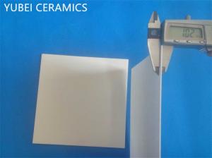 Quality 1mm Thick 95 Alumina Ceramic Plates Thin Ceramic Sheet 300GPa for sale