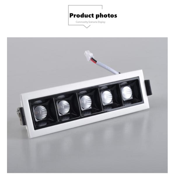 IP55 Ceiling Recessed Led Strip Lighting 7W 10W 2700K-3000K Warm White