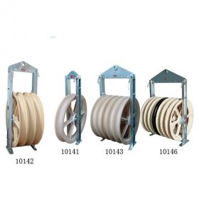 Quality Cast Steel Sheave Wire Rope Pulley Block / Heavy Duty Pulley Block CE Approval for sale