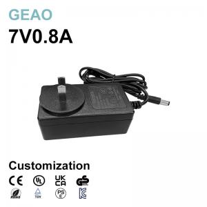 Quality 7V 0.8A Wall Mount Power Adapters For AC DC Scooter Water Pump Micro Projector Heated Blanket for sale