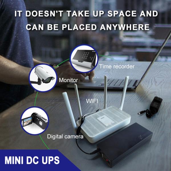 Mini Dc Ups For Wifi Router 20000mah Smart Mini UPS For Home With Battery