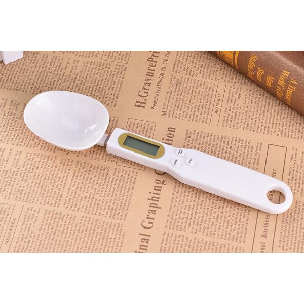High Accuracy Electronic Scale for Kitchen Ingredients Capacity 500g/0.1g Portable Measuring Spoon ABS Plastic Electronic