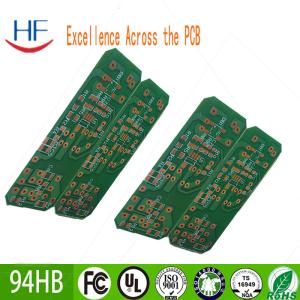 Quality 1oz Single Sided PCB Board Black Solder Mask 1layer ODM for sale