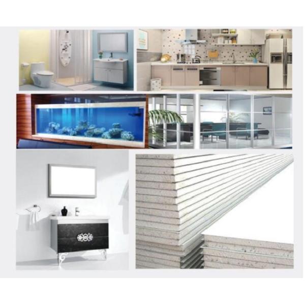 White Cartridge 290ml Modified Silicone Adhesive ROHS One Component Sealant