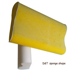 DTC-S1212 CNC Latex Basotect Sponge/ Flexible PU Cutting Machine Oscillating Blade With Worktable