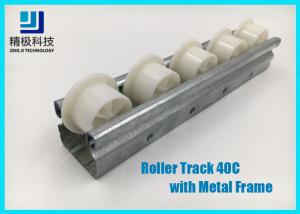 Quality Slider Roller Track Type 40C Width 40mm Metal Frame for Conveyors and Flow Rack for sale