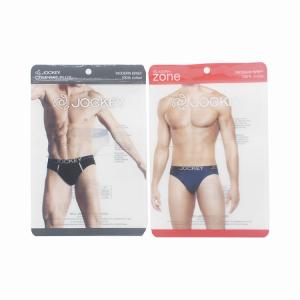 China Customize Zipper Clothing Packaging Bag Transparent Underwear Packaging Bag on sale