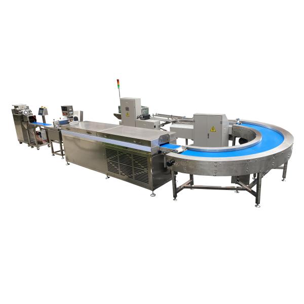 Double Layer Chocolate Bar Production Line fully Automatic Chocolate Bar Manufacturing Machine
