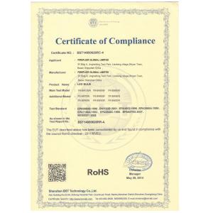 Fireflier Lighting Limited Certifications