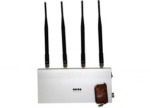 China 5 Band 3G 4W Remote Control Jammer Blocker EST-505D , 2100 - 2200MHZ on sale