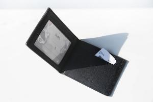 Quality Black Leather COACH Wallet Camera Casino Cheating Devices For Gambling Poker for sale