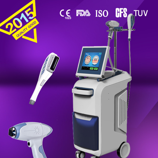 HIFU Machine Face Tightening Ultrasound Machine Extra Cooling Handpiece Interval