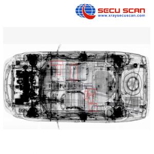 AT2800 200Kv X Ray Security Scanner Machine For Small Truck Inspection