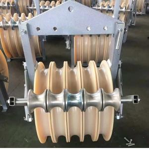 Quality Transmission Line Grounding Roller Conductor Stringing Blocks for sale